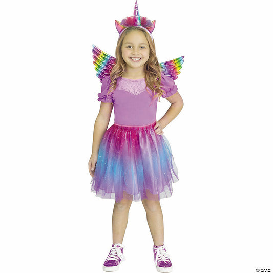 Vivid Unicorn Wing Tutu Set
