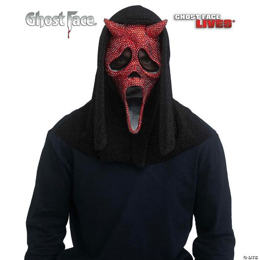 Devil Face Bling Mask