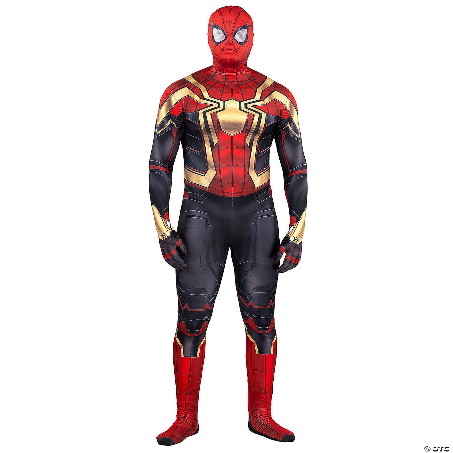 Adlt Spiderman Integrated Zentai Suit Lg