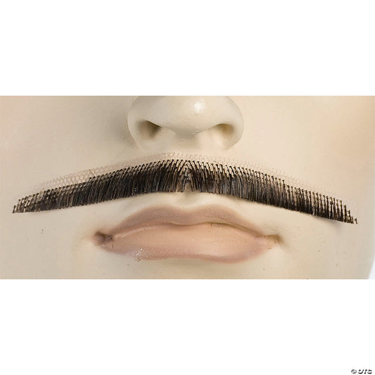 Errol Flynnn Mustache Human Med Chestnut Brown 6