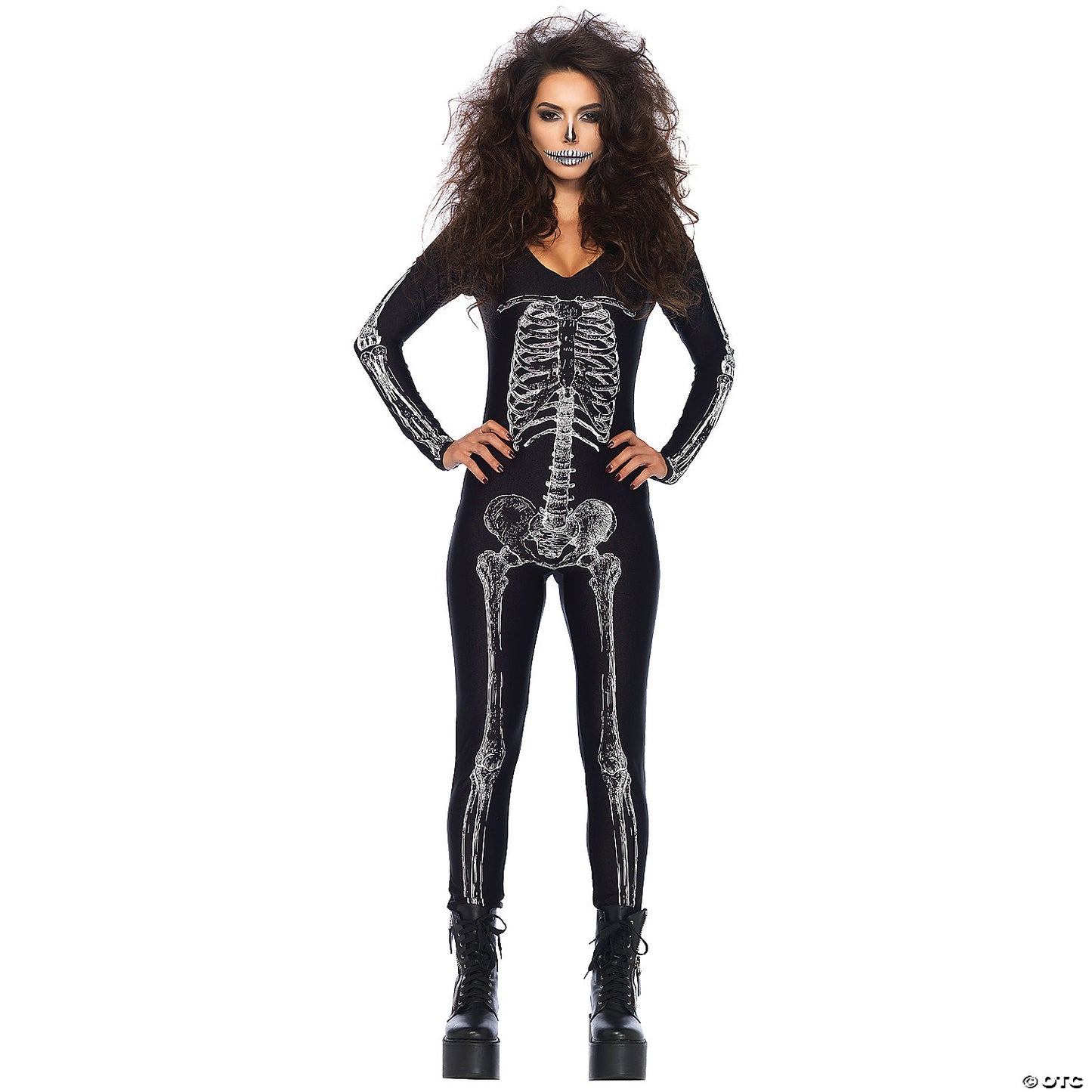 WOMEN'S SKELETON COSTUME UA85602