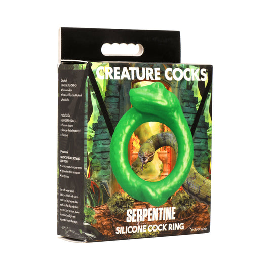 Creature Cocks Serpentine Silicone Cock Ring - Flexible & Durable Toy
