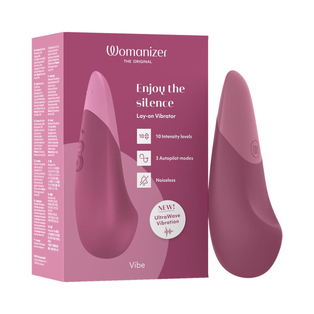 Womanizer Vibe Dusky Pink – Luxury Dual Stimulation Rechargeable Vibrator