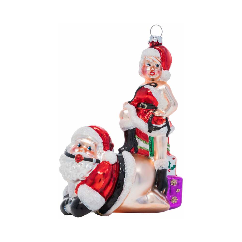 Cheeky Pornament Submissive Santa - Novelty Adult Holiday Costume