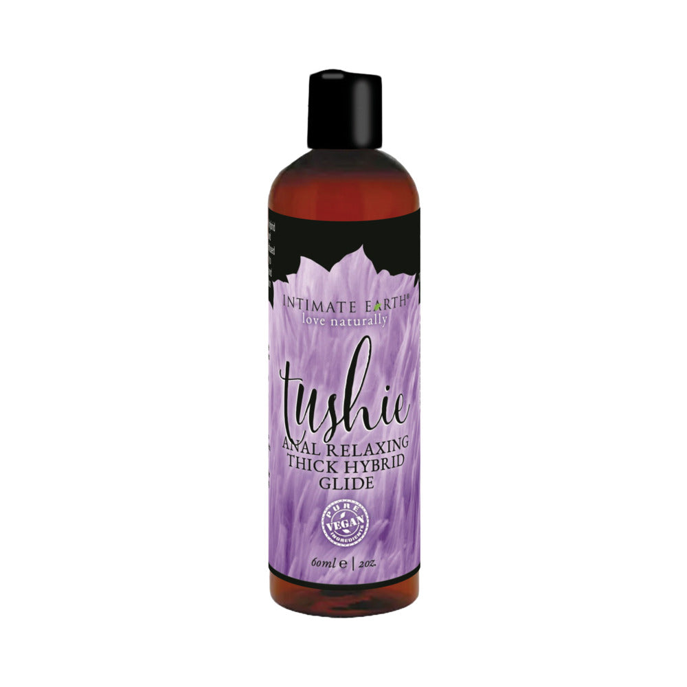Intimate Earth Tushie Hybrid Anal Relax Glide 2 oz Silky Smooth Lube