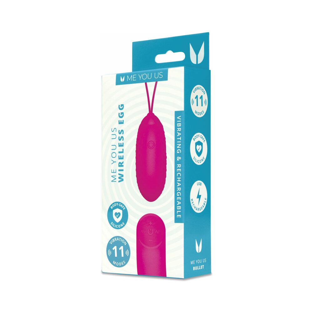 Me You Us Wireless Egg Hot Pink