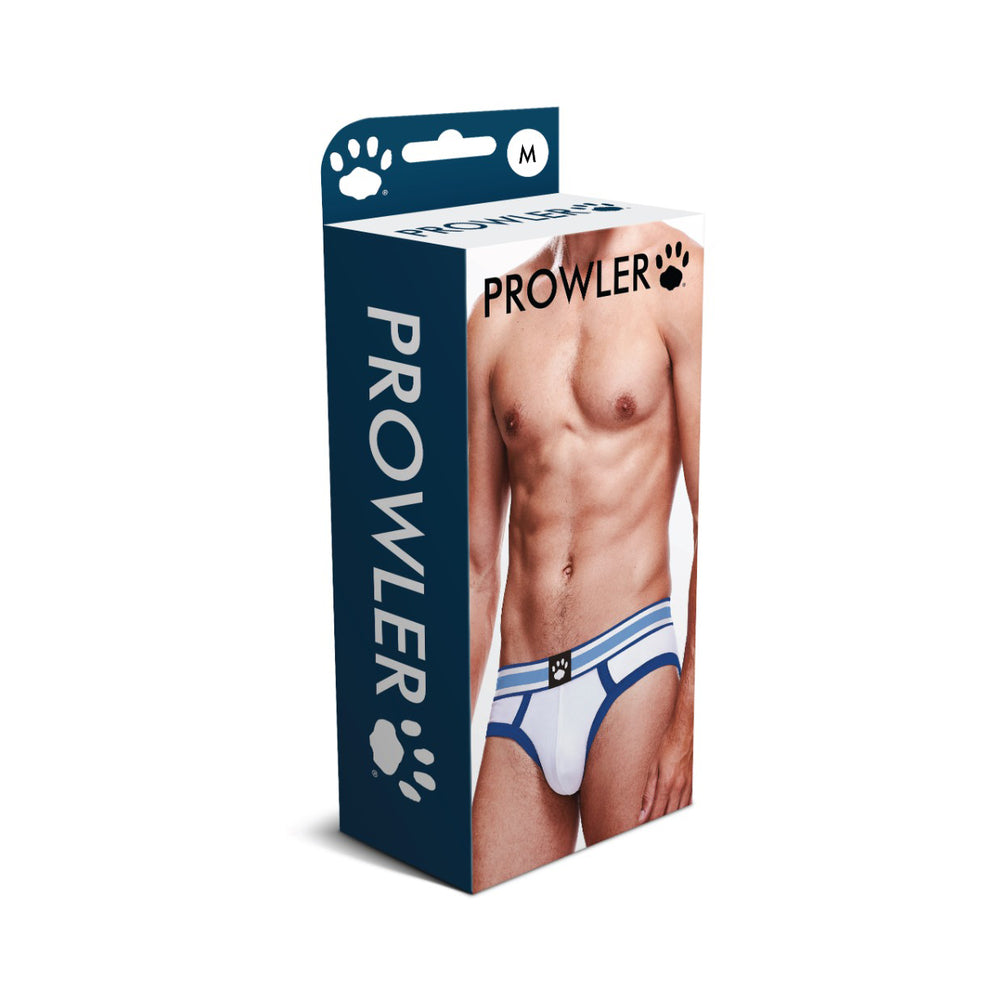 Prowler Brief White/Blue M