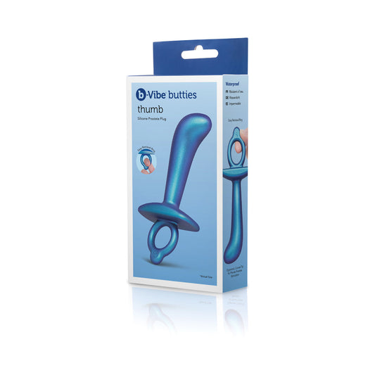 b-Vibe Butties Thumb Silicone Prostate Plug – Beginner Silicone Prostate Massage