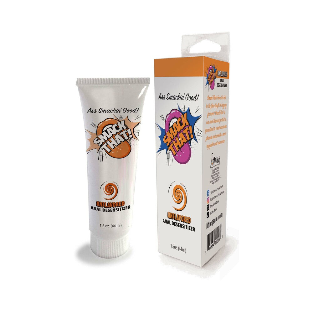 Smack That Anal Desensitizer Unflavored 1.5 oz – Anal Comfort Gel for Beginners