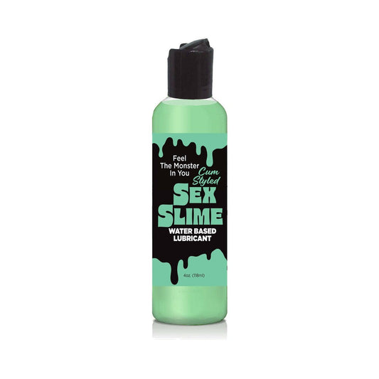 Sex Slime Opaque Green 4 oz – Big Bottle Sensual Lubricant for Adult Play