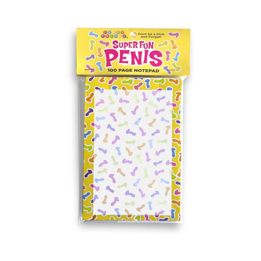 Super Fun Penis Notepad – Adult-Themed Note Pad for Parties & Gifts