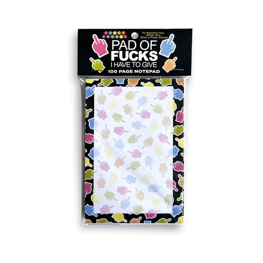 Pad of Fucks I Have to Give Notepad – Funny Adult Notepad for Jokes & Notes