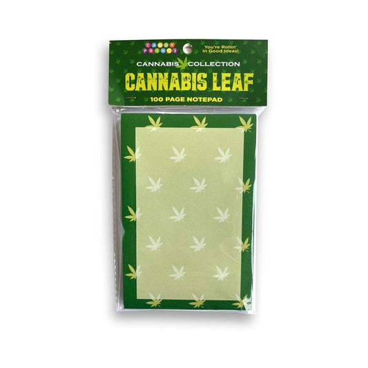 Cannabis Leaf Notepad – Fun and Functional Adult-Themed Writing Pad