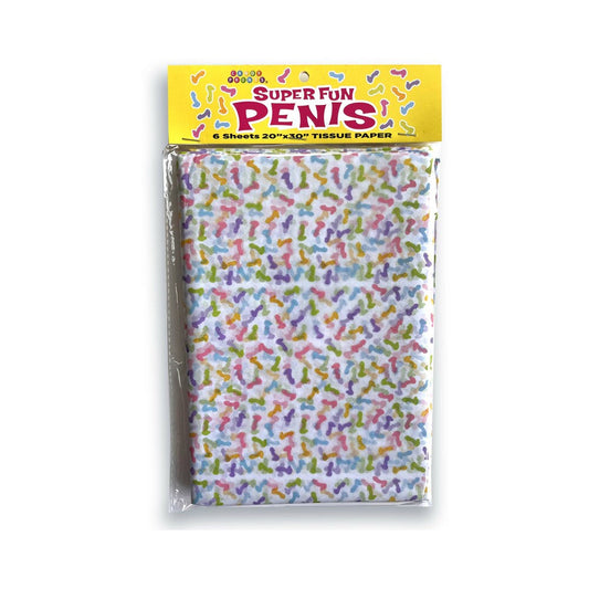 Super Fun Penis Tissue Paper – Adult-Themed Party Wrap for Bachelorette & More
