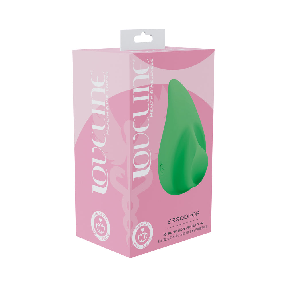 LoveLine ErgoDrop Vibe Waterproof Green
