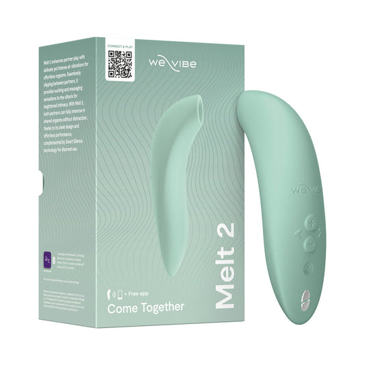 We-Vibe Melt 2 Pleasure Air Clit Stim Sage – Premium Rechargeable Clitoral Toy