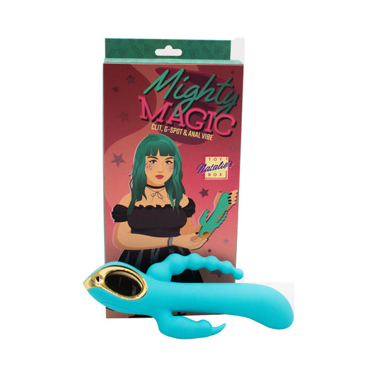Mighty Magic Clit, G-Spot & Anal Vibrator – Powerful Rechargeable Adult Toy
