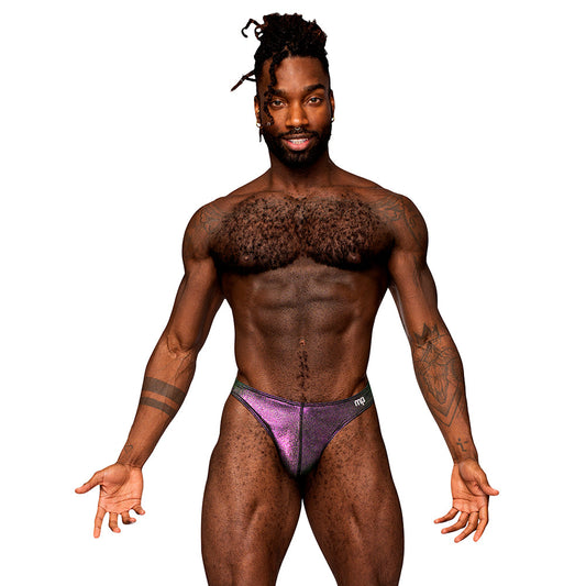 Male Power The Matchmaker Uplift Bong Thong Purple S/M – Comfortable Men’s Thong