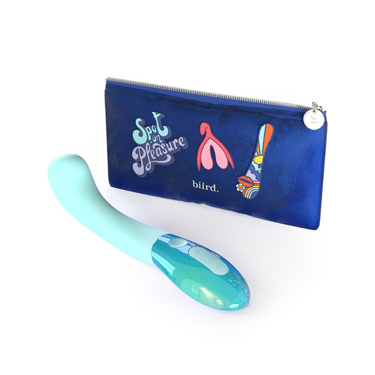 Biird Gii Glow Mint – Powerful Rechargeable Adult Vibrator with Glow Design