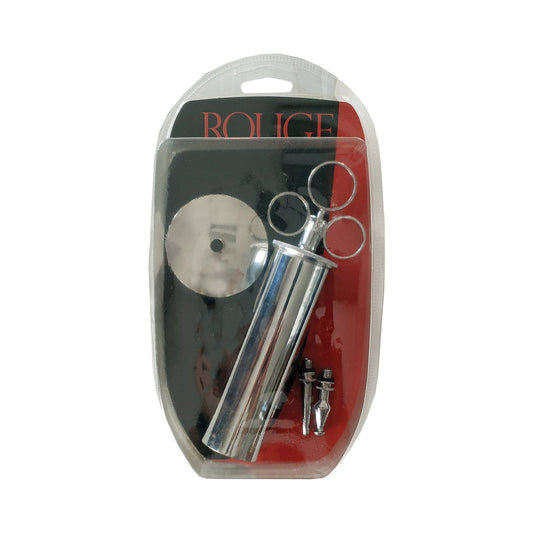 Rouge Stainless Steel Enema Syringe – Hygiene & Pleasure Accessory for Adults
