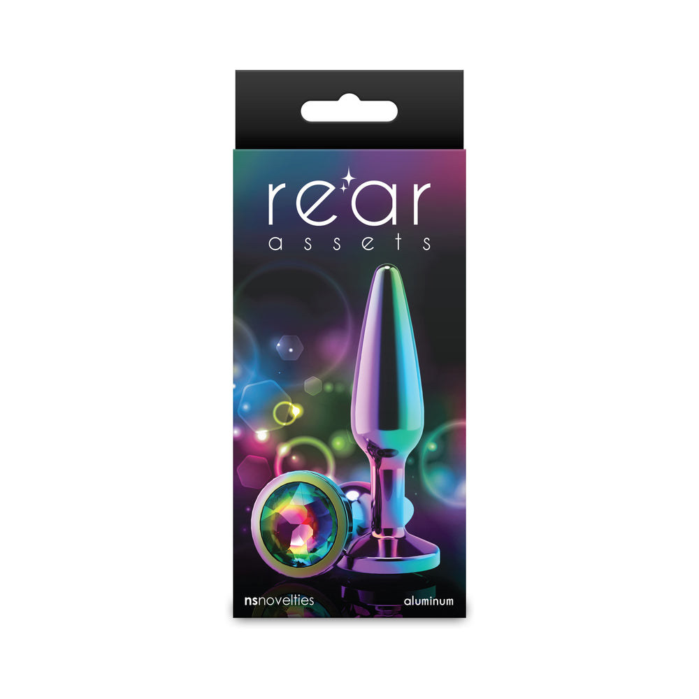 Rear Assets Tapered Plug Multicolor/Rainbow Medium