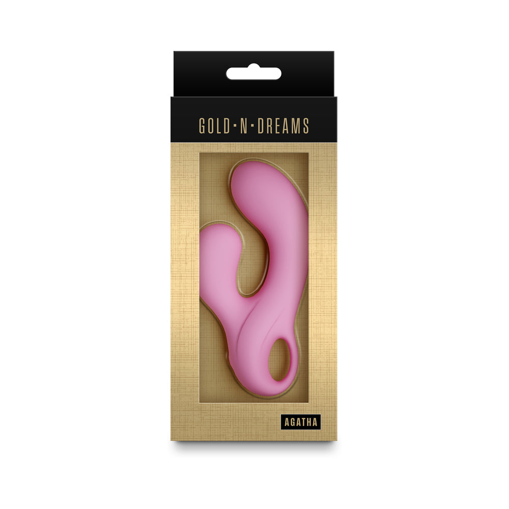 Gold-n-Dreams Agatha Rose Quartz
