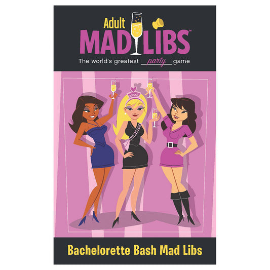 Bachelorette Bash Mad Libs – Hilarious Adult Party Game for Bridal Showers