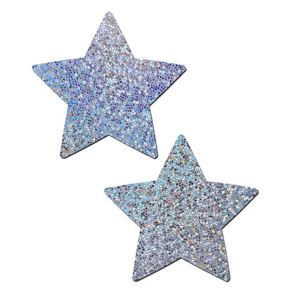 Pastease Stars Silver Glitter