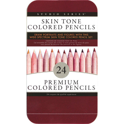 Skin Tone Colored Pencils 24pk