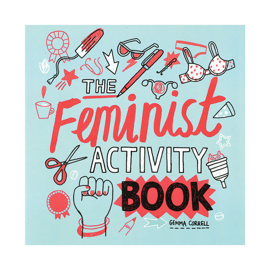 Feminist Activity Book - Empowering Fun Activity Book for Feminists