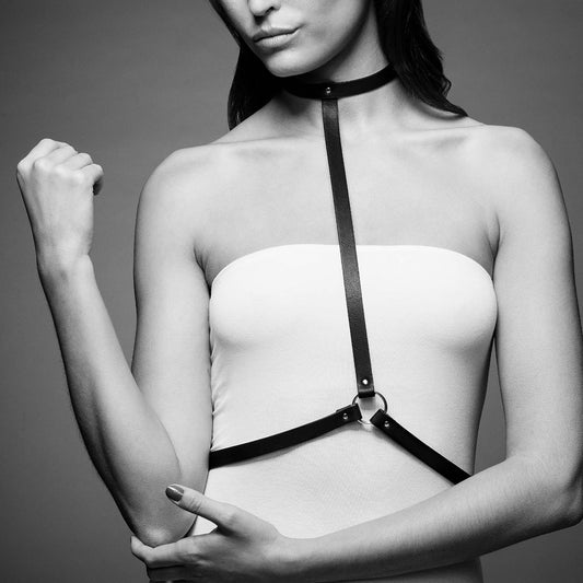 Bijoux Indiscrets Maze I-Harness Black – Adult Body Harness, Fetish Wear, Sexy