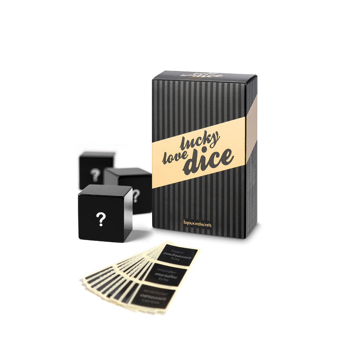 Bijoux Indiscrets Lucky Love Dice – Adult Game, Romantic Couples Fun Bedroom Toy