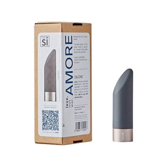 Love Not War Amore Head Grey - Soft Comfortable Adult Toy Attachment
