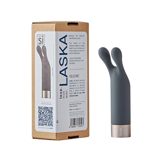 Love Not War Laska Head Grey - Comfortable Adult Toy Attachment
