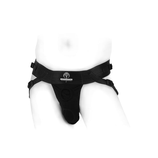 SpareParts Deuce Male Harness Magnum Size A - Adjustable Black Strap-On