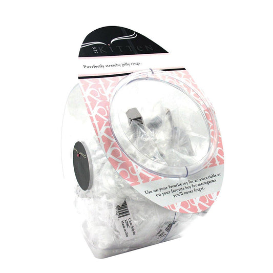Sex Kitten Jelly Whiskers C-Ring Bowl - 72 Unit Pack Adult Toy Storage