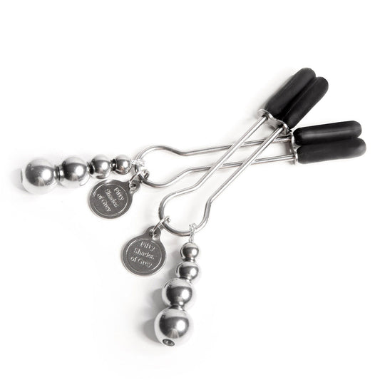Fifty Shades The Pinch Nipple Clamps - Adjustable BDSM Clamps