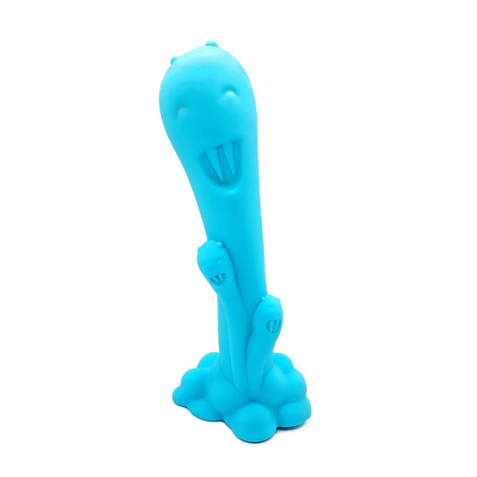 Cute Little Fuckers Trinity - Teal Silicone Vibrator - Personal Massager