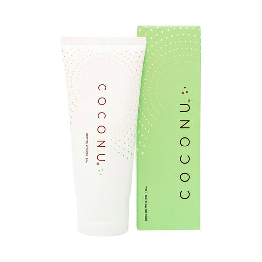 Coconu Hemp Infused Body Oil 3oz - Natural Soothing Intimate Moisturizer