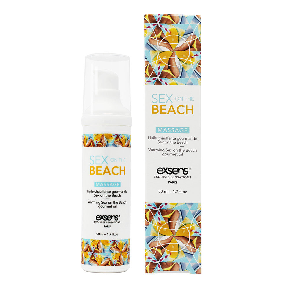 Exsens Warming Massage Oil 50ml - Sex On The Beach Lube Sex Personal Lubricant