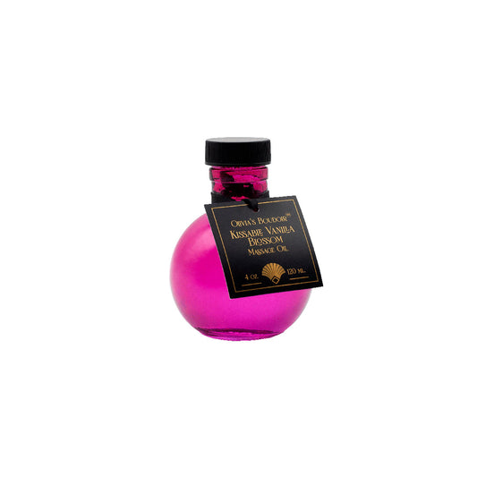 Olivia's Boudoir Kissable Oil 4oz - Vanilla Blossom - Flavored Massage Oil