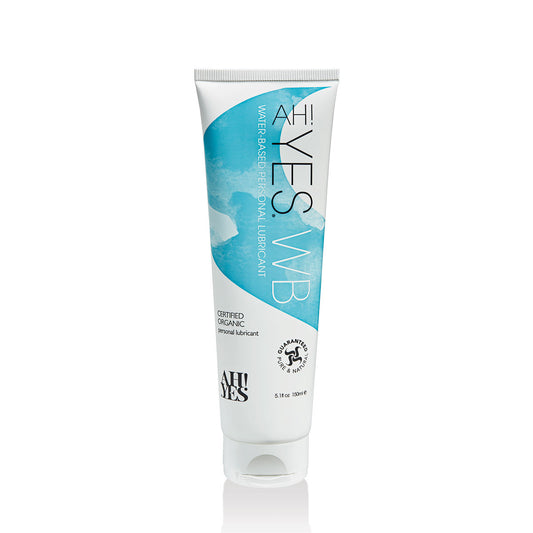 AH! YES WB Water-Based Lubricant 5.1oz - Natural Organic Personal Lubricant