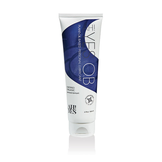 AH! YES OB Plant-Oil Lubricant 4.7oz - Natural, Moisturizing, Safe Lubricant