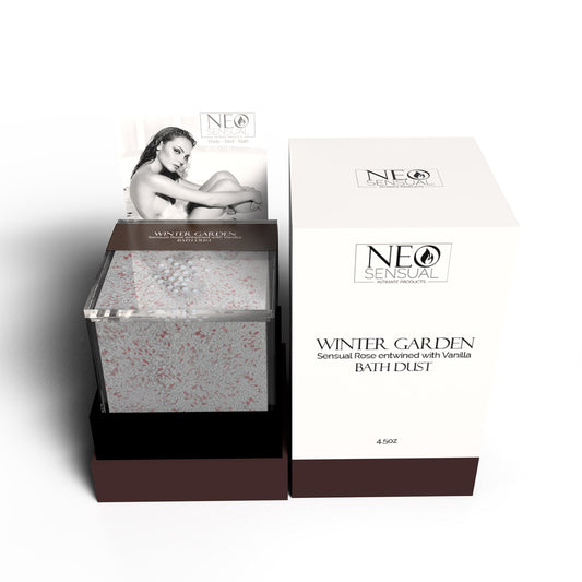 NEO Sensual Bath Dust 4.5oz – Winter Garden Relaxing Bath Powder