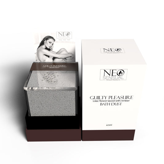 NEO Sensual Bath Dust 4.5oz – Guilty Pleasure Scented Bath Powder