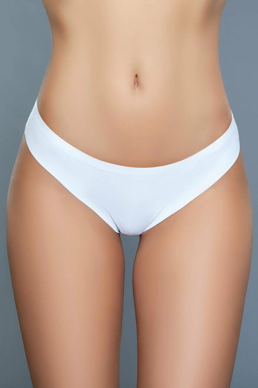 Seamless Thong With Crotch Liner and Cotton Gusset - 2047 Gemma