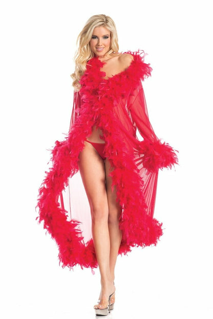 BW834R Glamour Robe Red