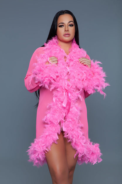 BW834SNP Lux Robe Neon Pink