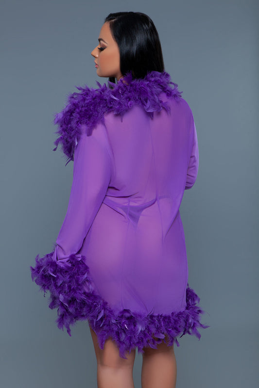 BW834SVI Lux Robe Violet