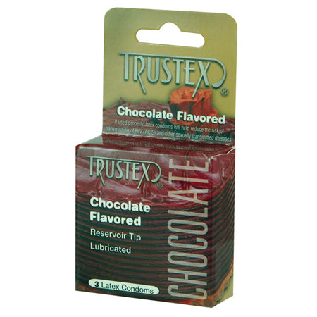 Trustex Flavored Condoms (Chocolate-3 Pack)